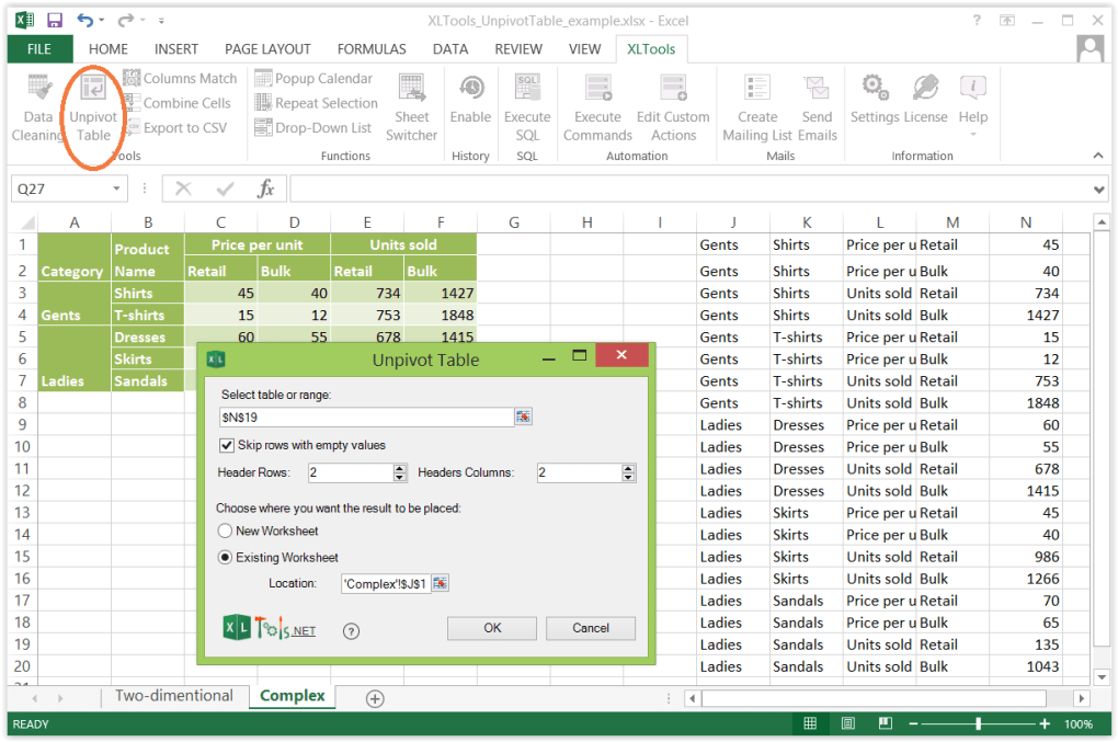 XLTools Microsoft Excel - Download