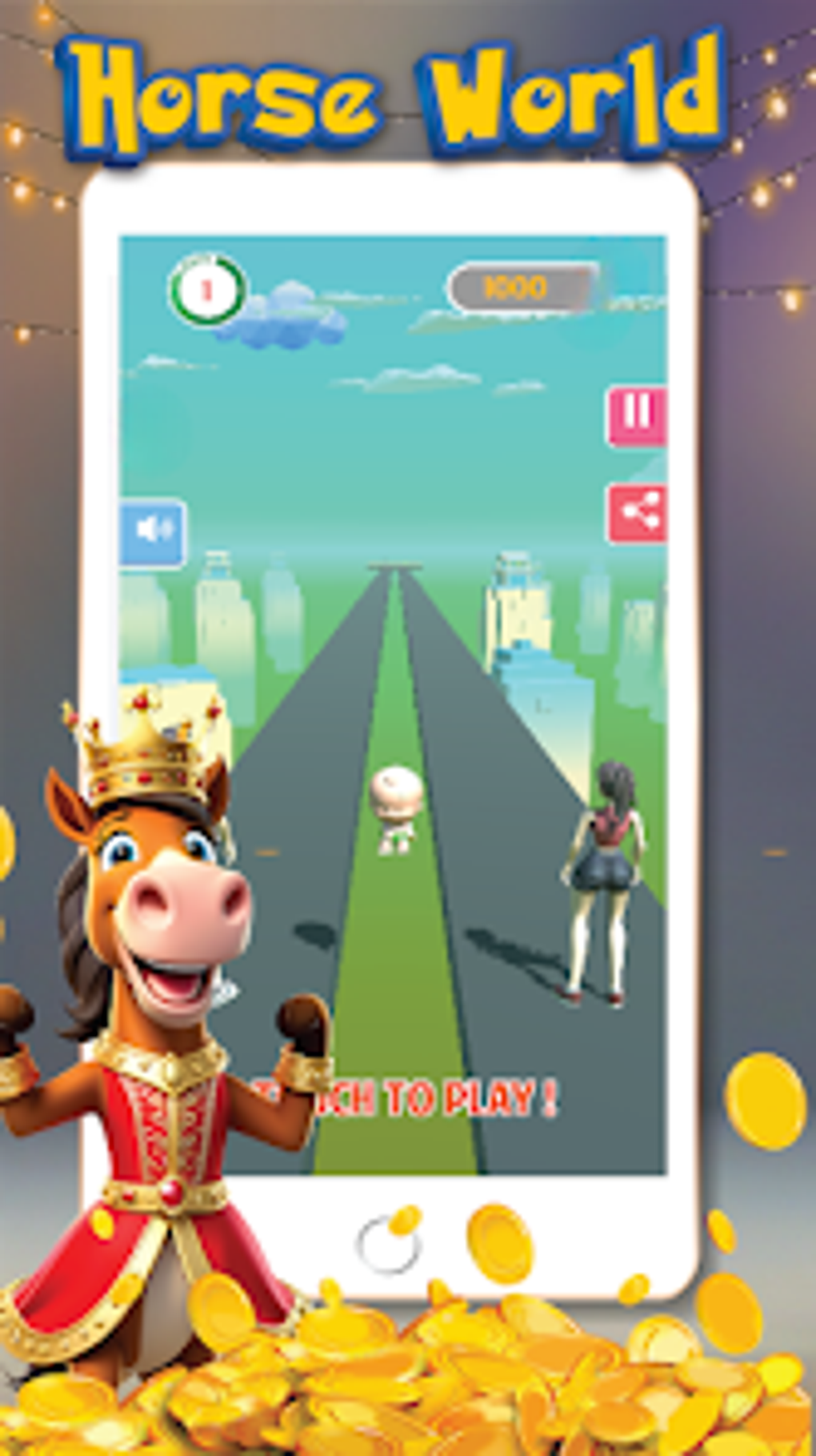 Horse World: Run Game для Android — Скачать