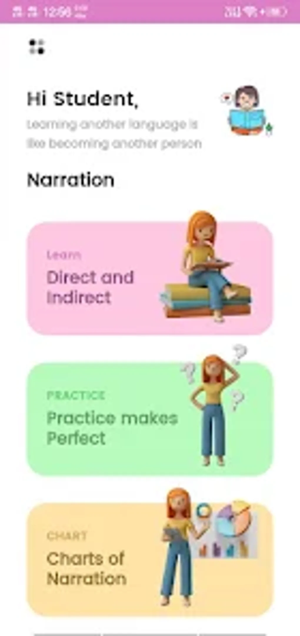 Direct and Indirect Speech для Android — Скачать