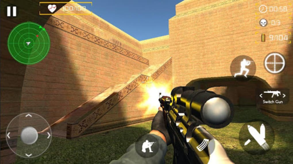 Critical Strike Sniper:Real 3D counter terrorist strike shoot game IPA  Cracked for iOS Free Download
