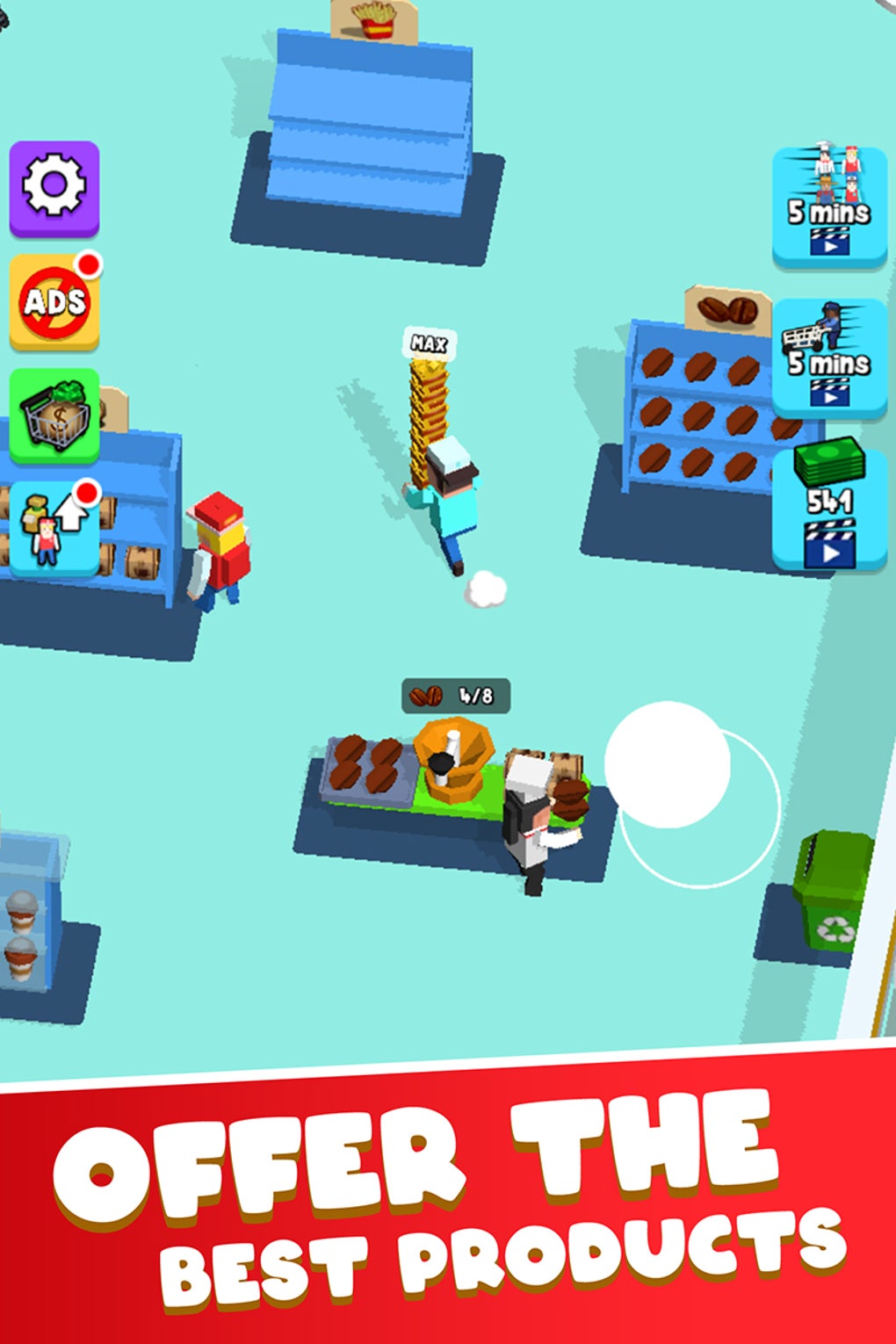 My Mini Market: Mart Tycoon для Android — Скачать