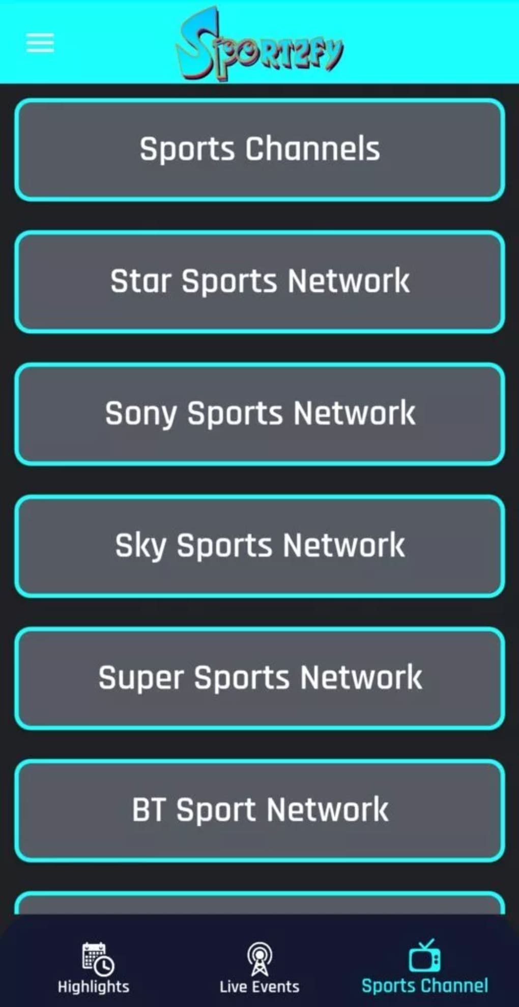 Sportzfy APK for Android