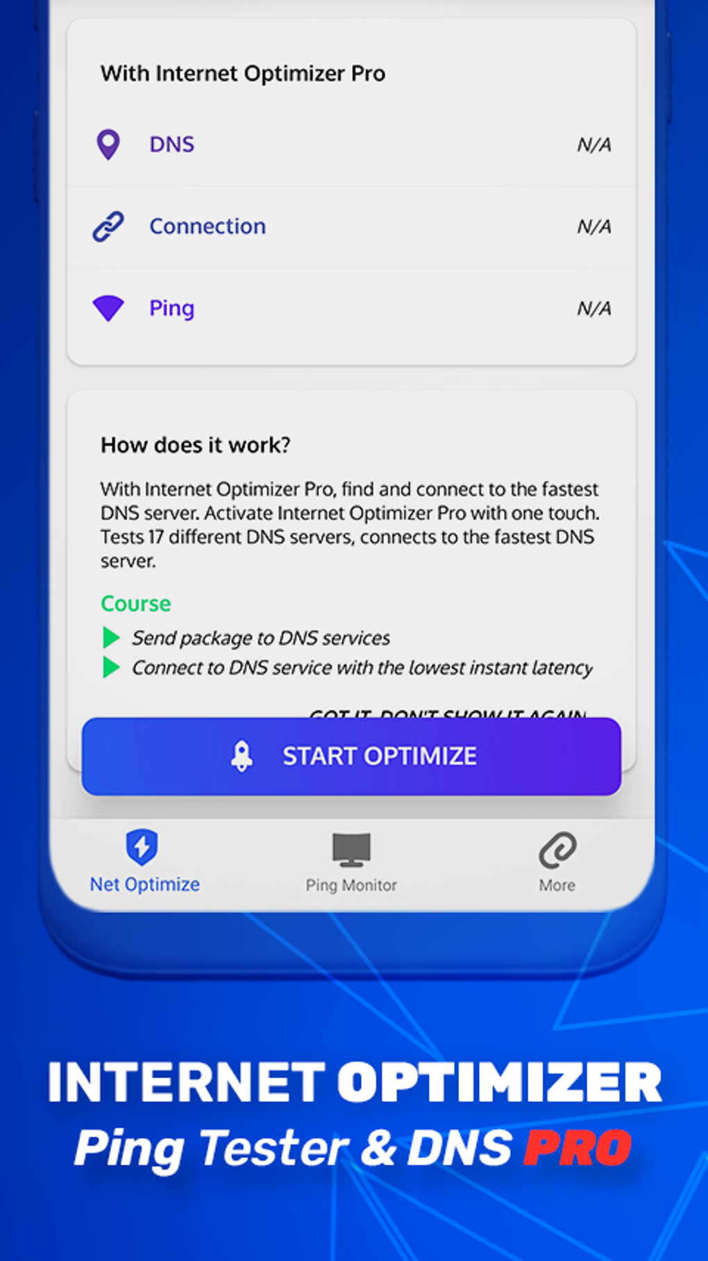 Internet Optimizer Pro para Android - Descargar