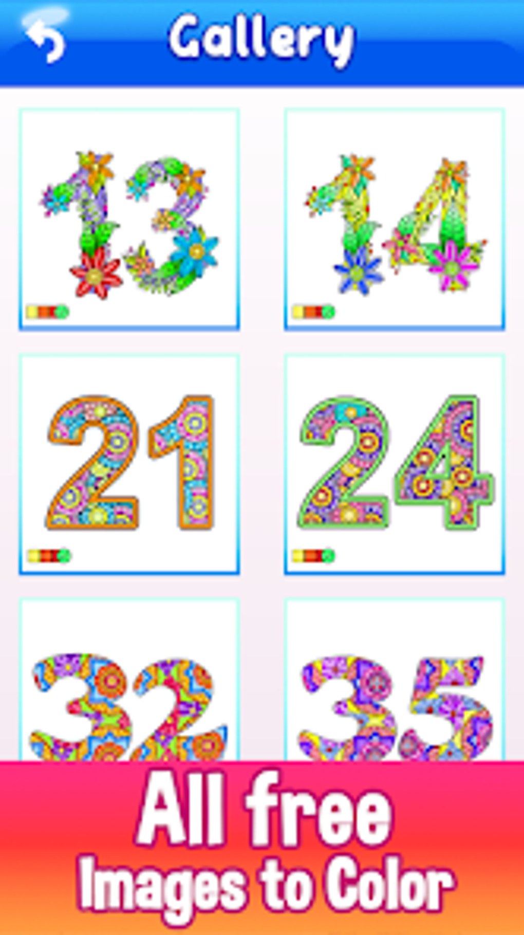 Android için Numbers Color by Number Book - İndir