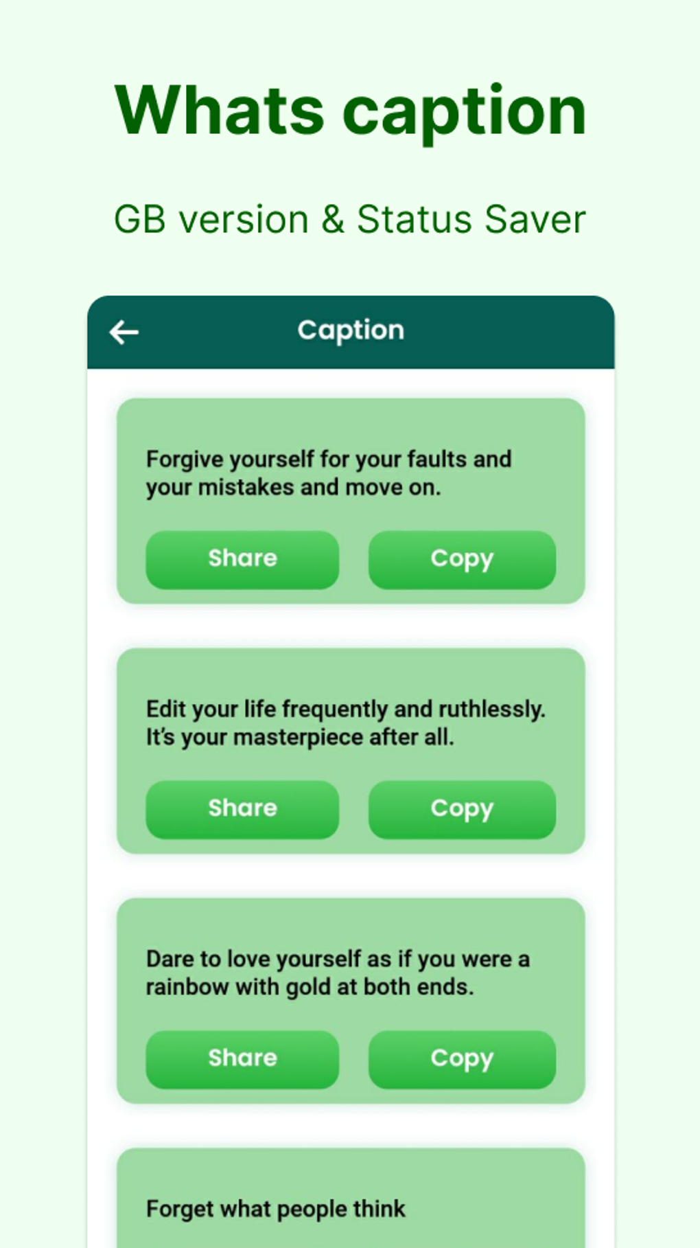 Version GB APK status sever para Android Descargar