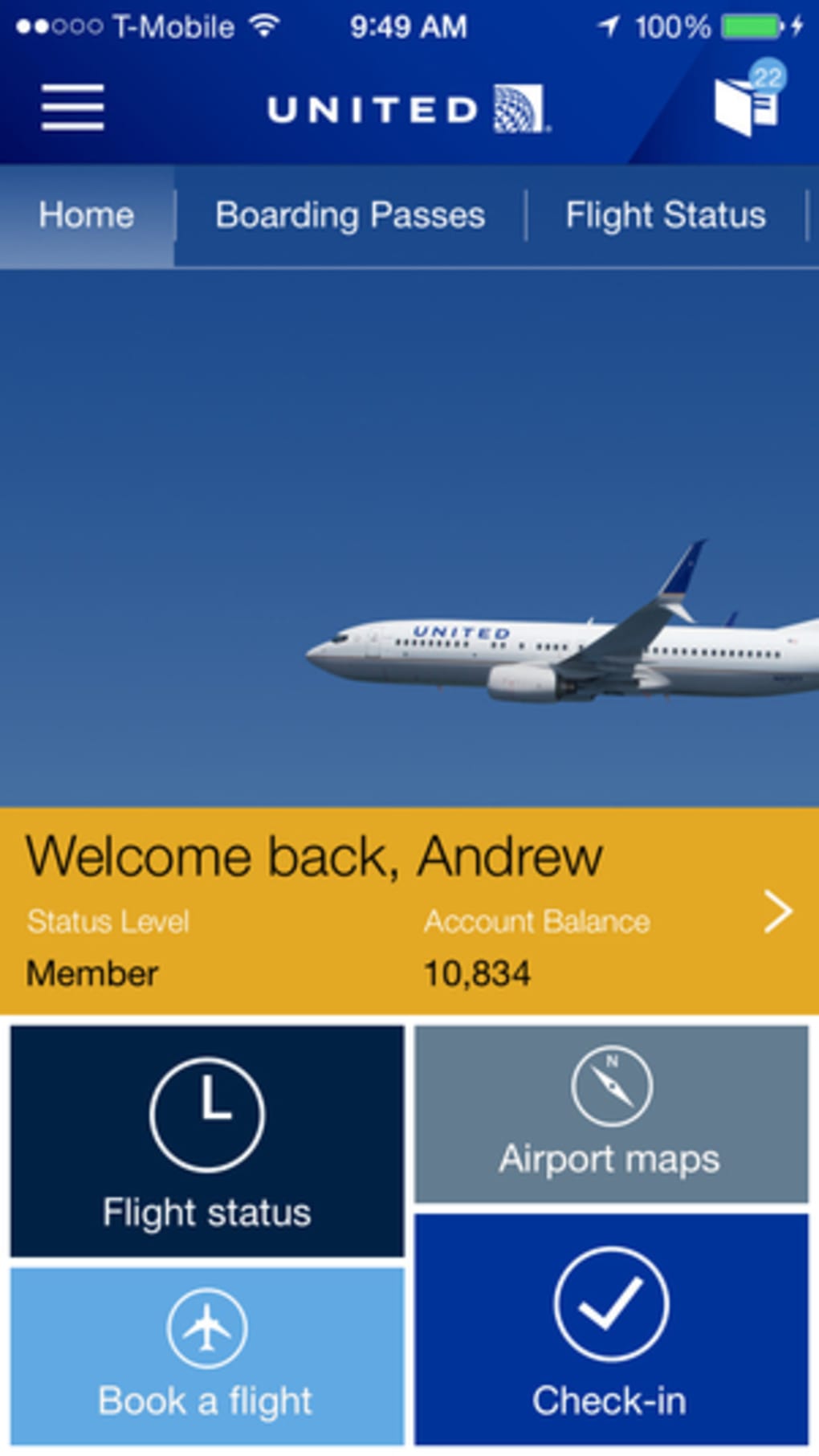 download united airline app