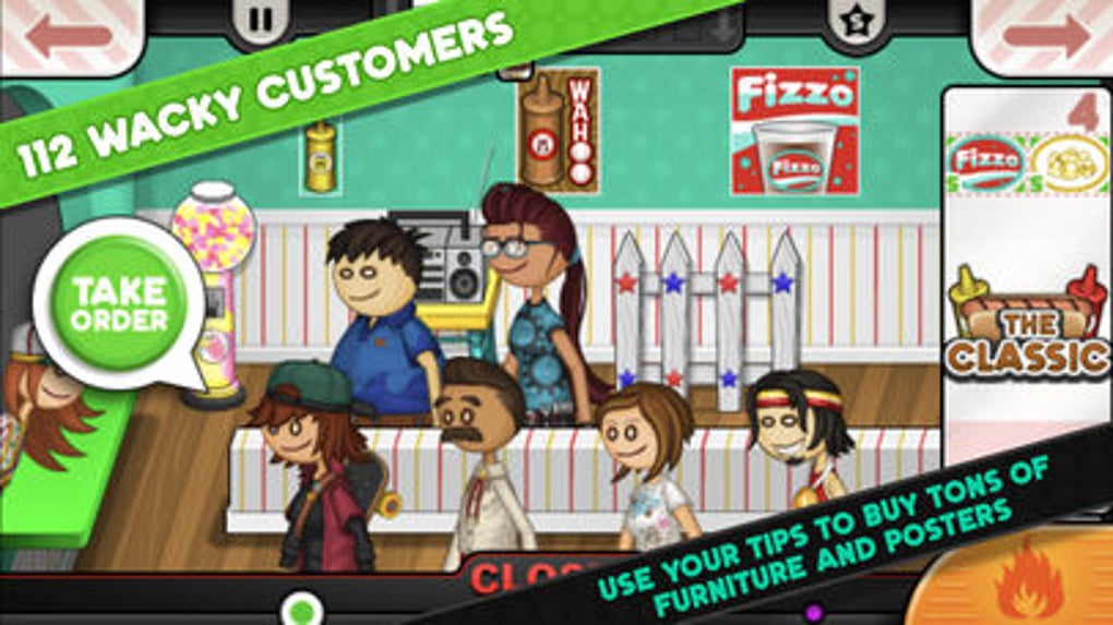 PAPA'S HOT DOGGERIA jogo online gratuito em