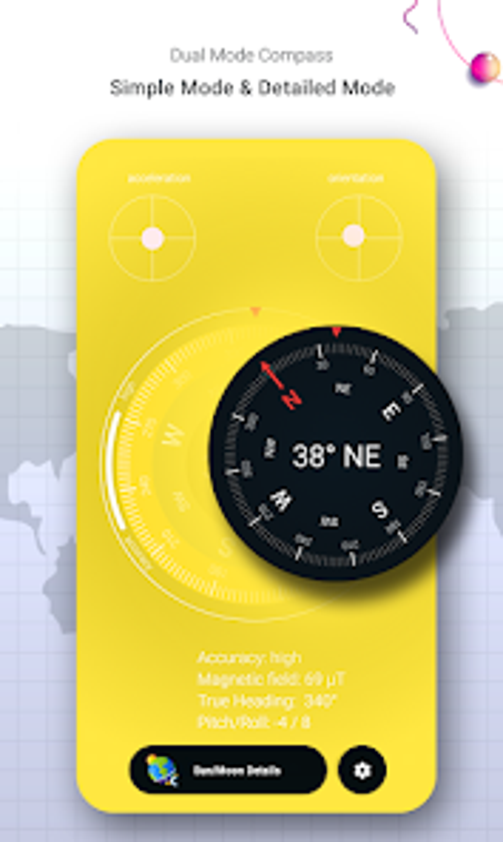 Android I in Digital Compass Multi Themes ndir Android I in Digital Compass Multi Themes ndir