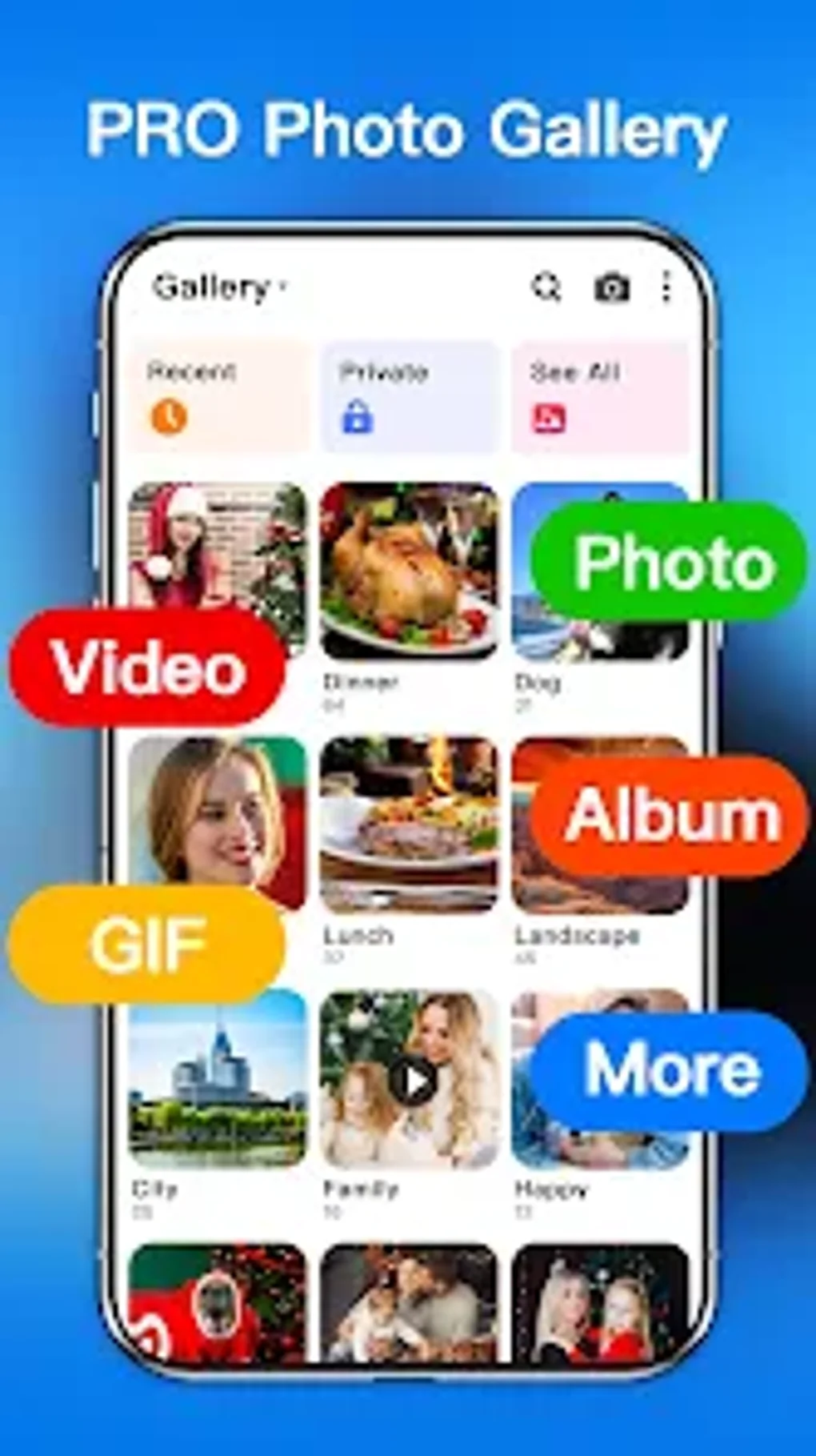 Android gallery hd photo gallery app 
