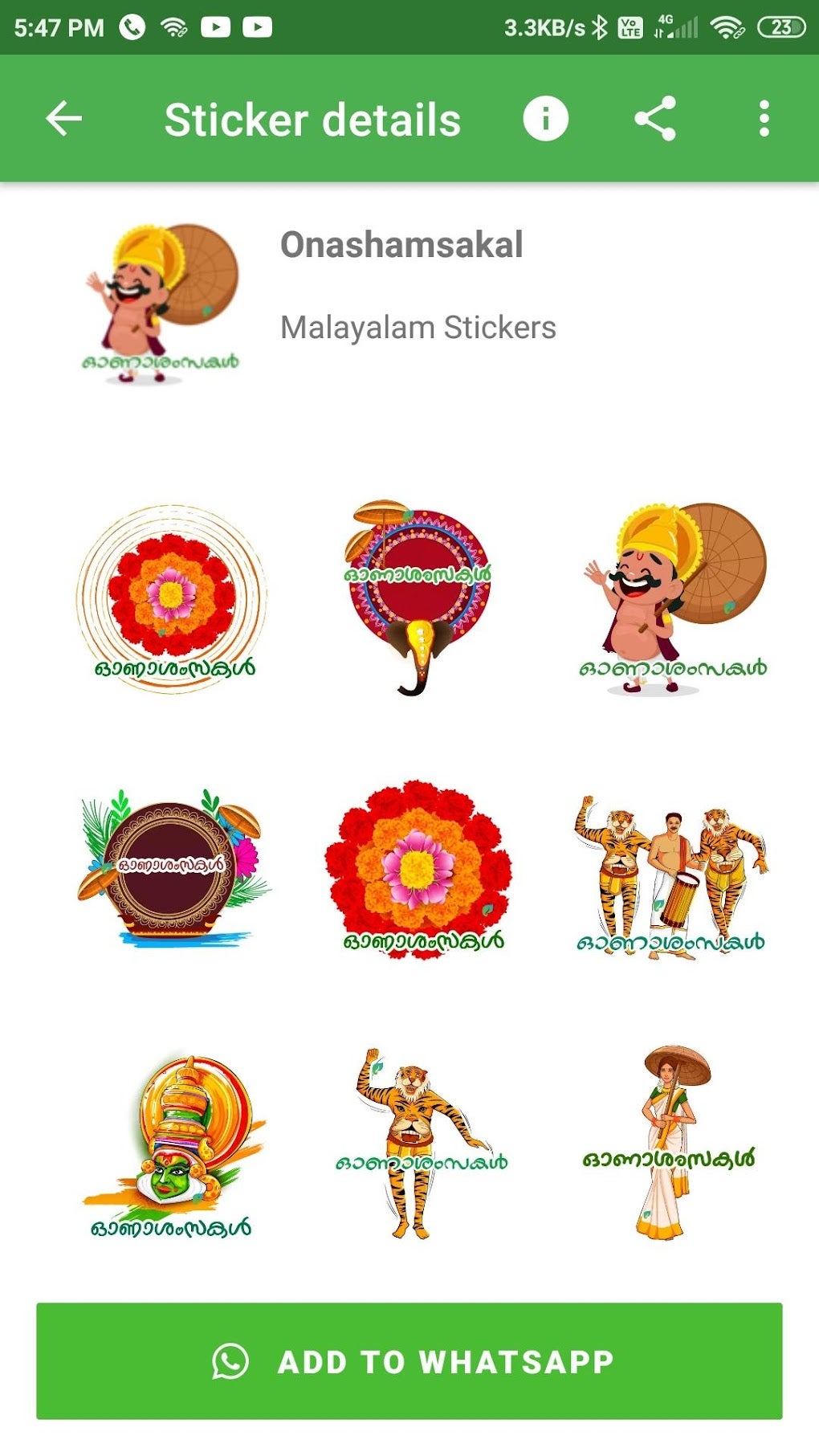 Onam Stickers 2021 for Android Download Onam Stickers 2021 for Android Download