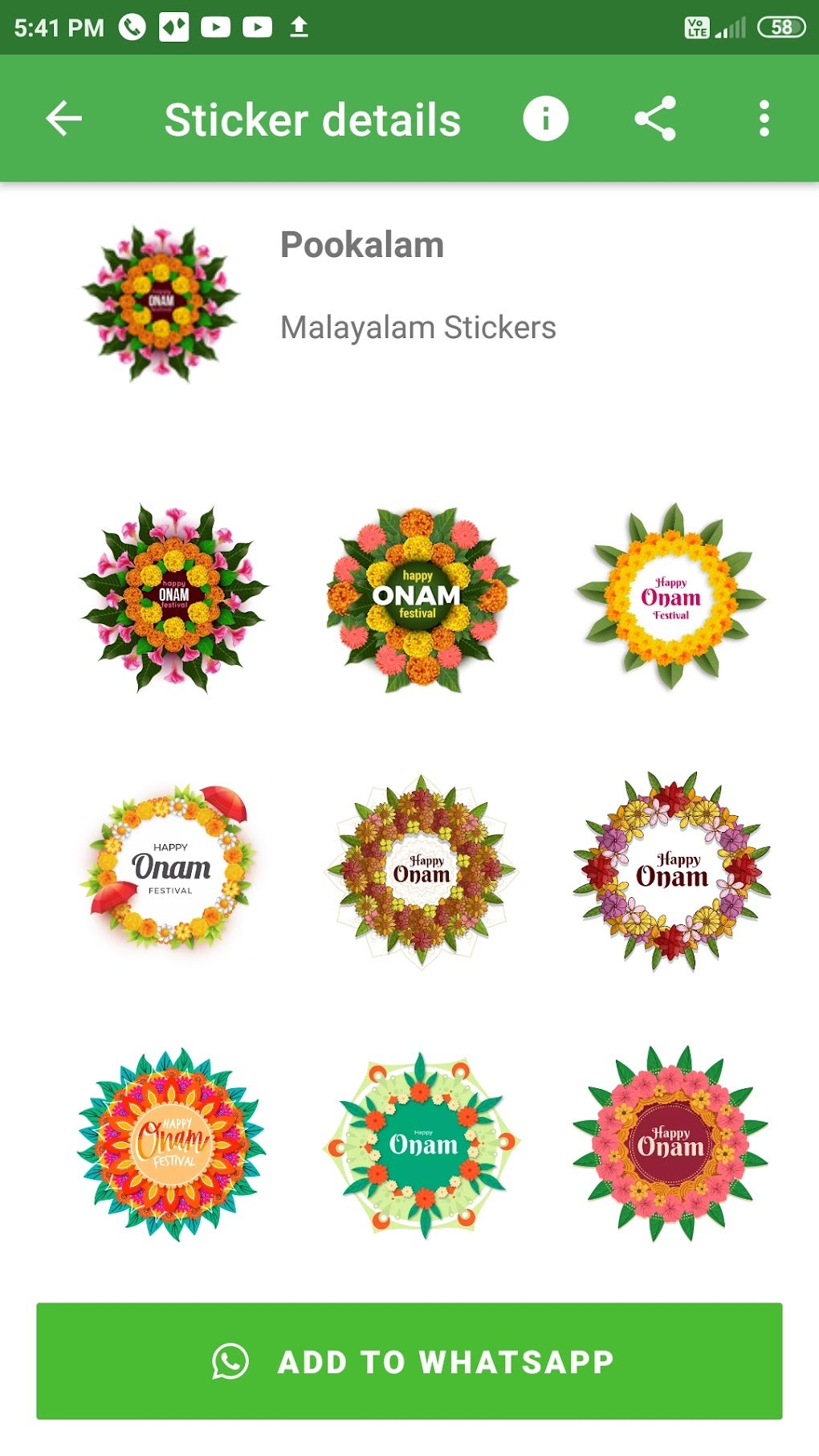 Onam Stickers 2021 for Android Download