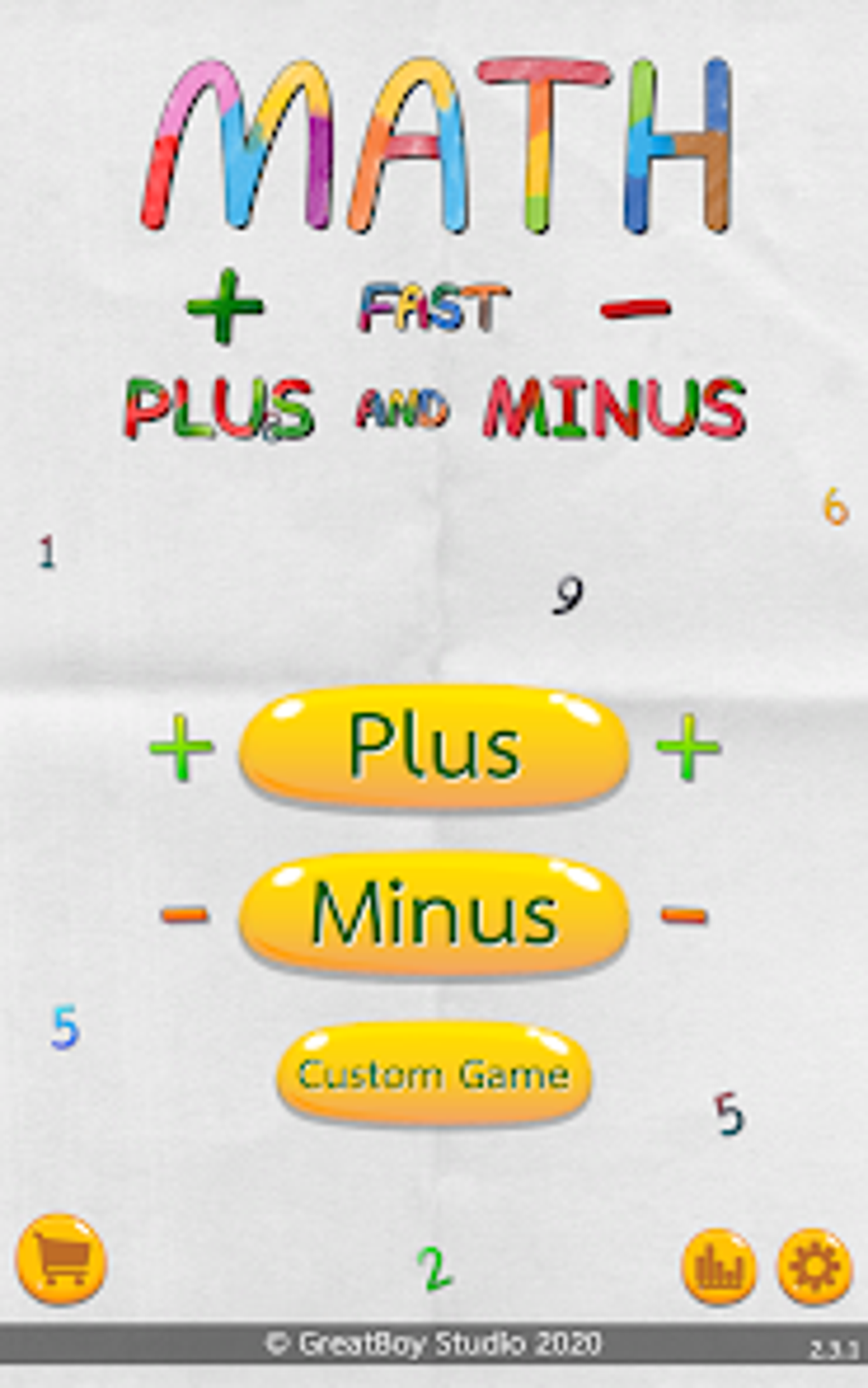 Math Fast Plus and Minus для Android — Скачать