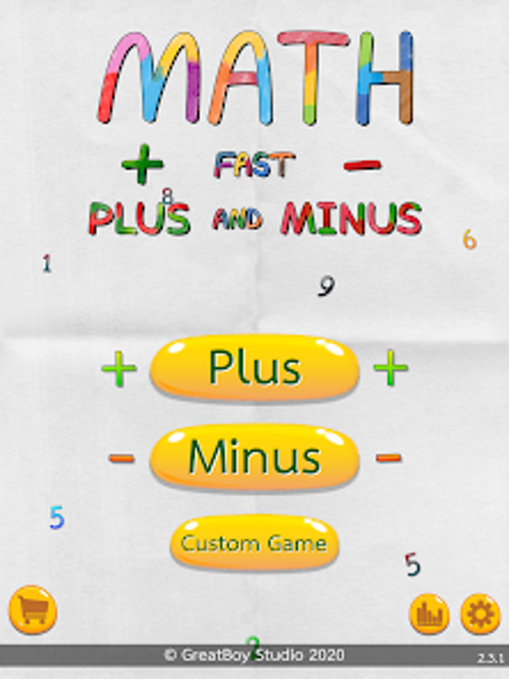 Math Fast Plus and Minus для Android — Скачать