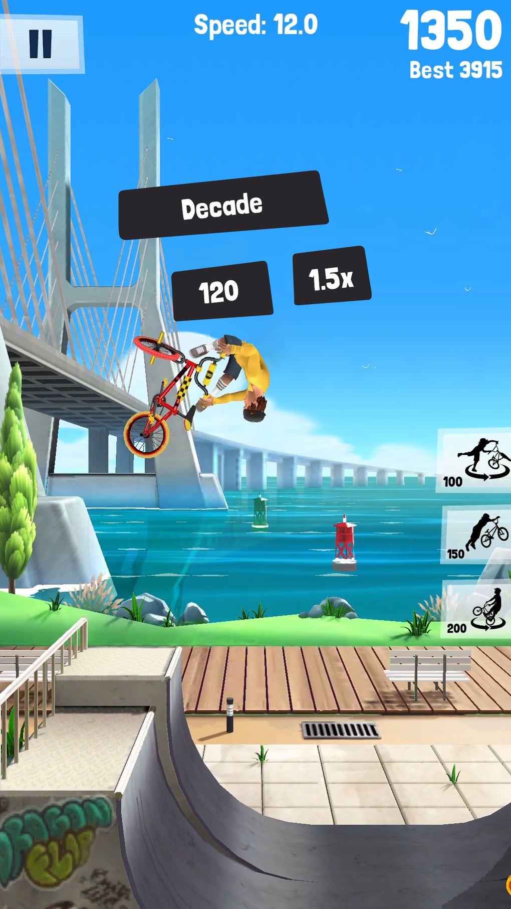 Flip Rider - BMX Tricks для iPhone — Скачать