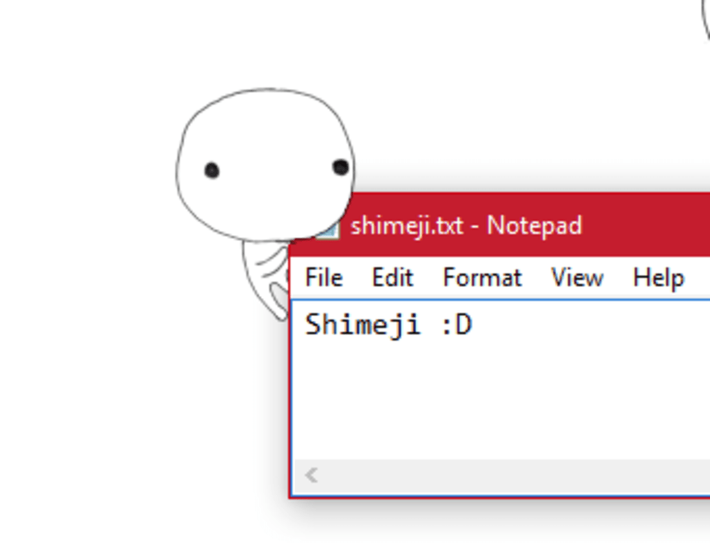 shimeji desktop pet download