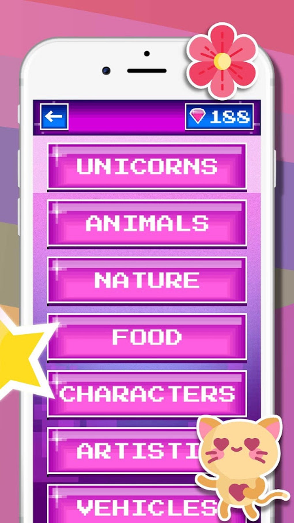 Unicorn Pixel Color By Number APK For Android Download