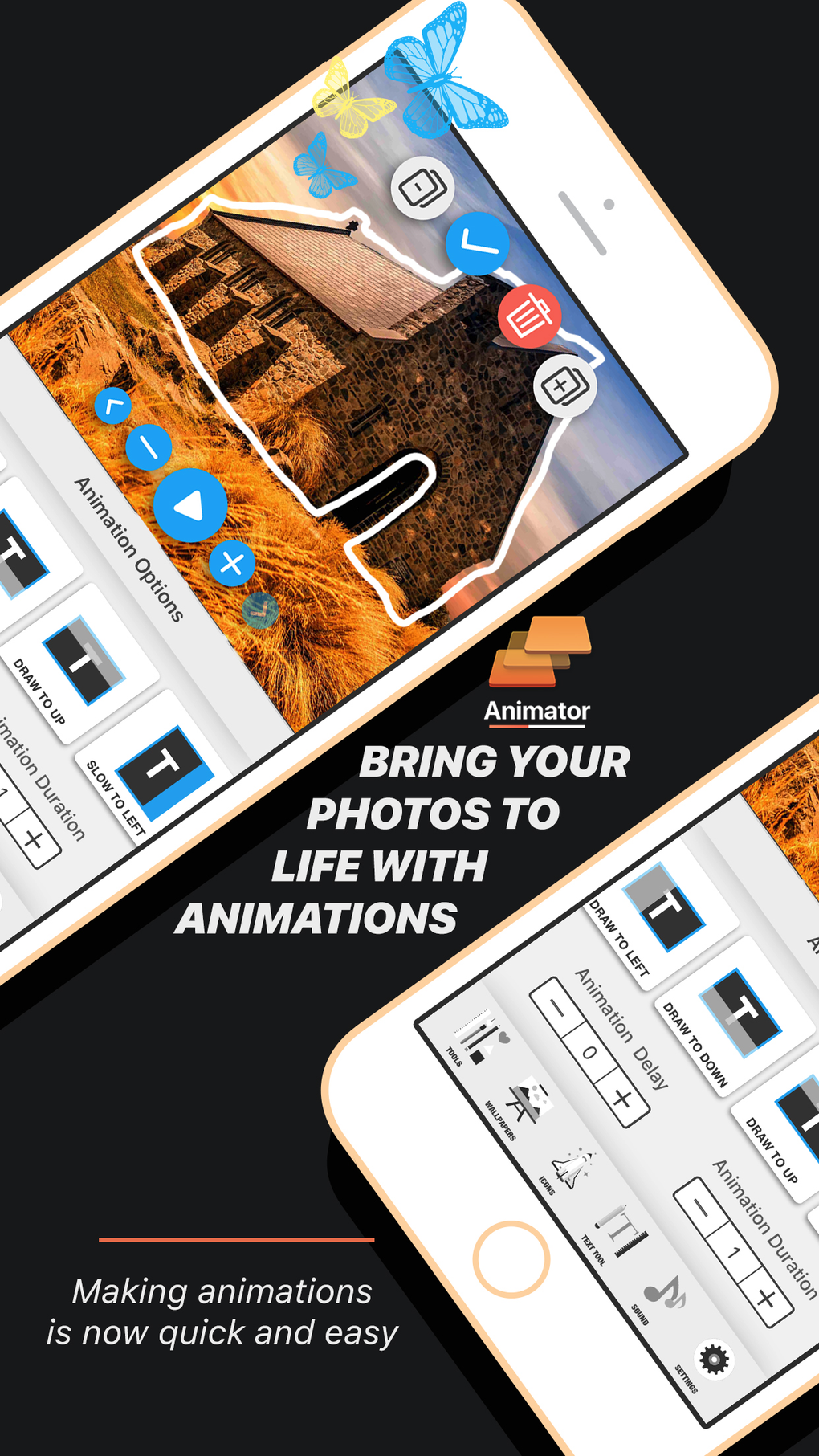 Photo Animation Studio Animate для iPhone — Скачать