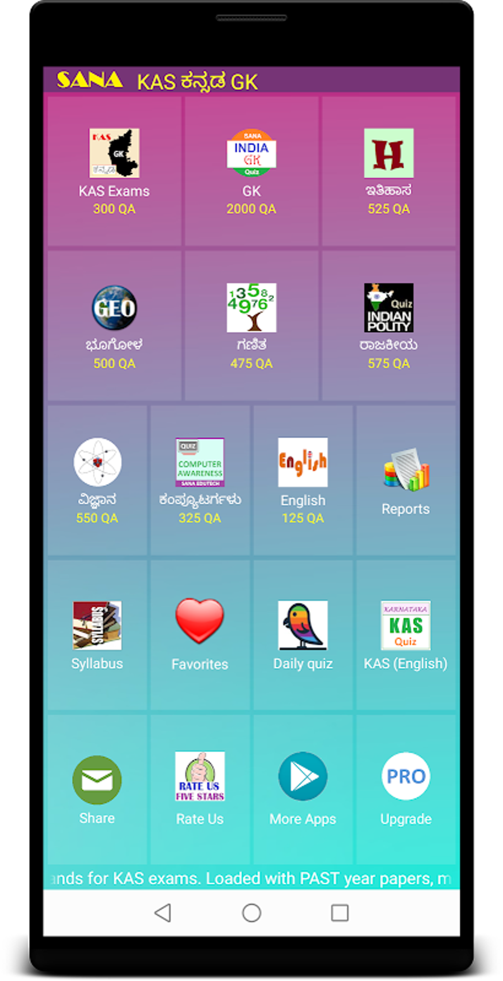 KAS Exam Prep APK Para Android Descargar