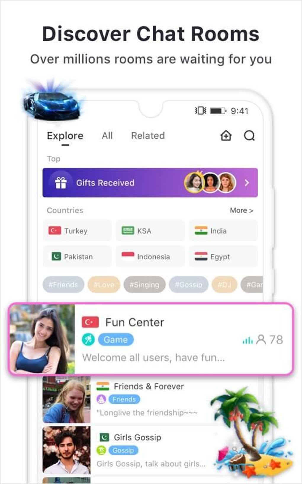 Yalla Lite Group Voice Chat For Android Download