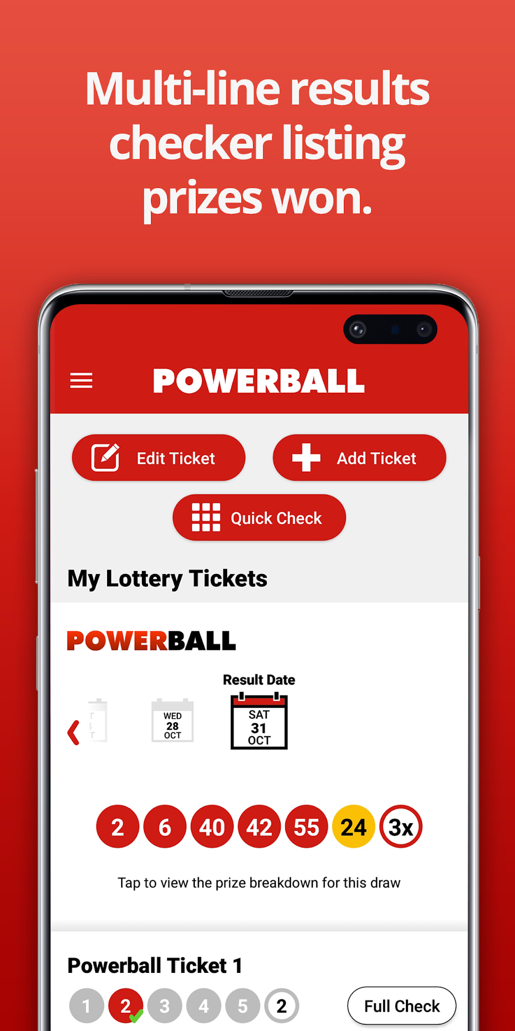 Powerball Numbers for Android Download
