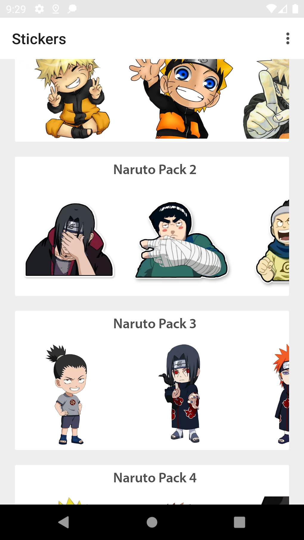 Konoha Stickers Aniem WastickerApps be a Hokague для Android — Скачать