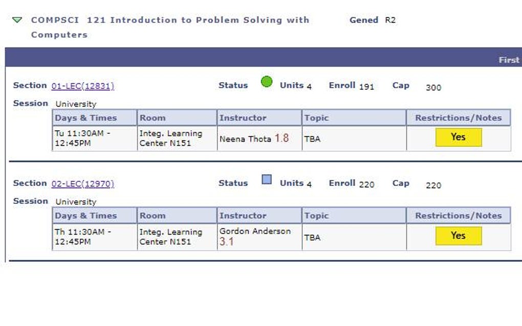 UMass Professor Ratings For Google Chrome - Extension Download