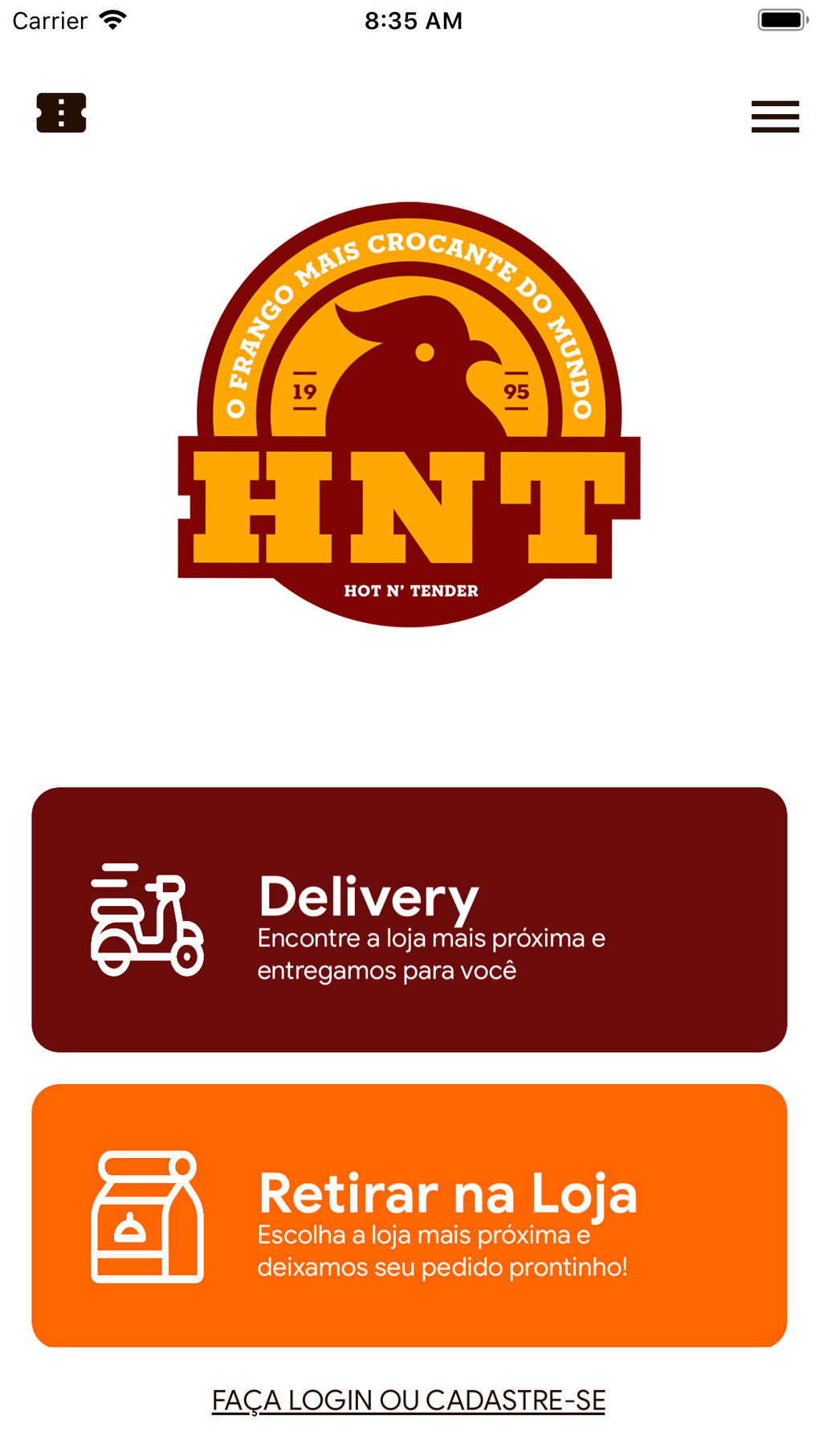 Hot n tender Brasil for iPhone - Download