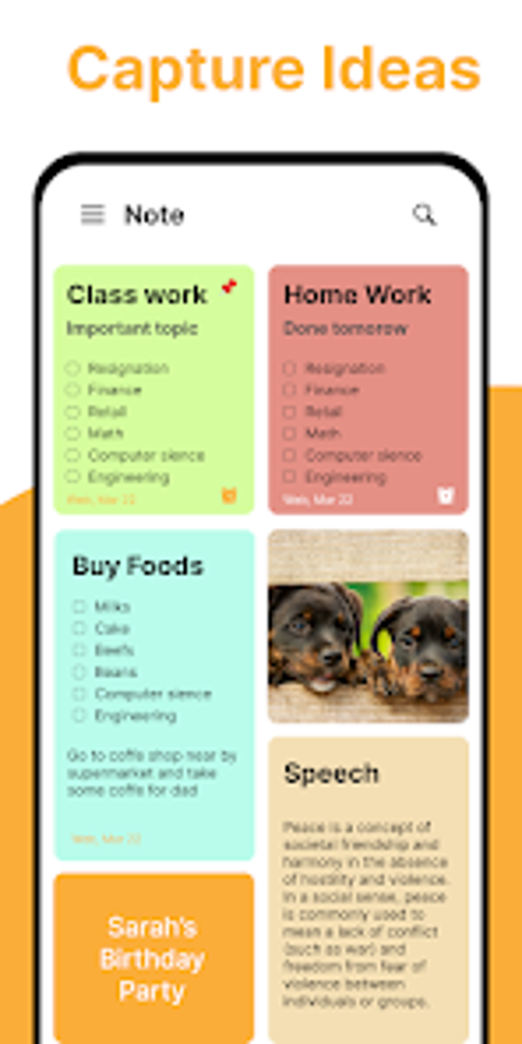 Notes - Notepad Notebook para Android - Descargar