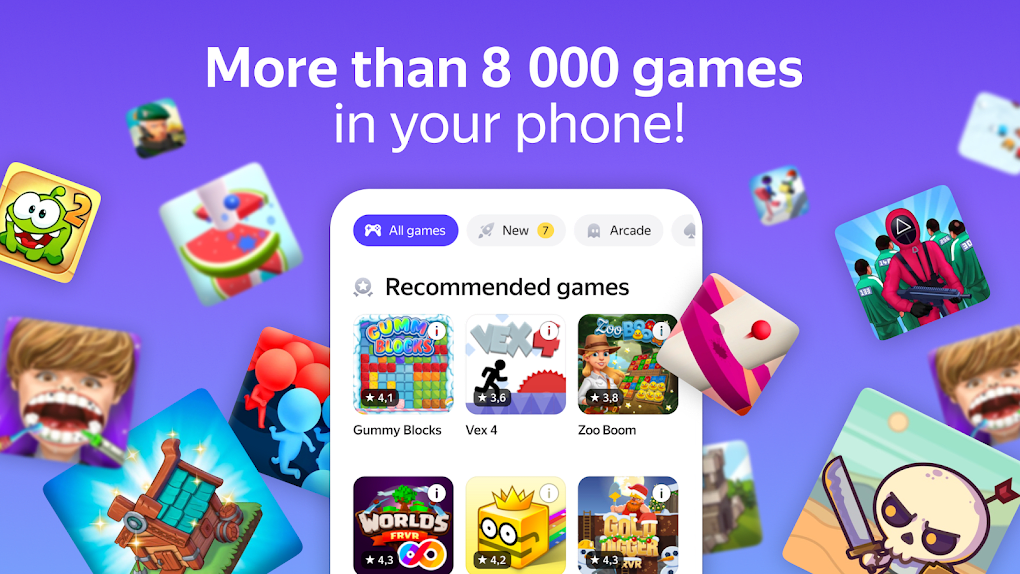 Yandex Games — Free games online to suit every taste. No downloads