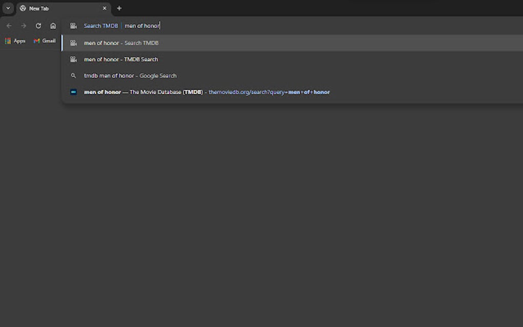Picture of TMDB Search para Google Chrome - Extensión Descargar