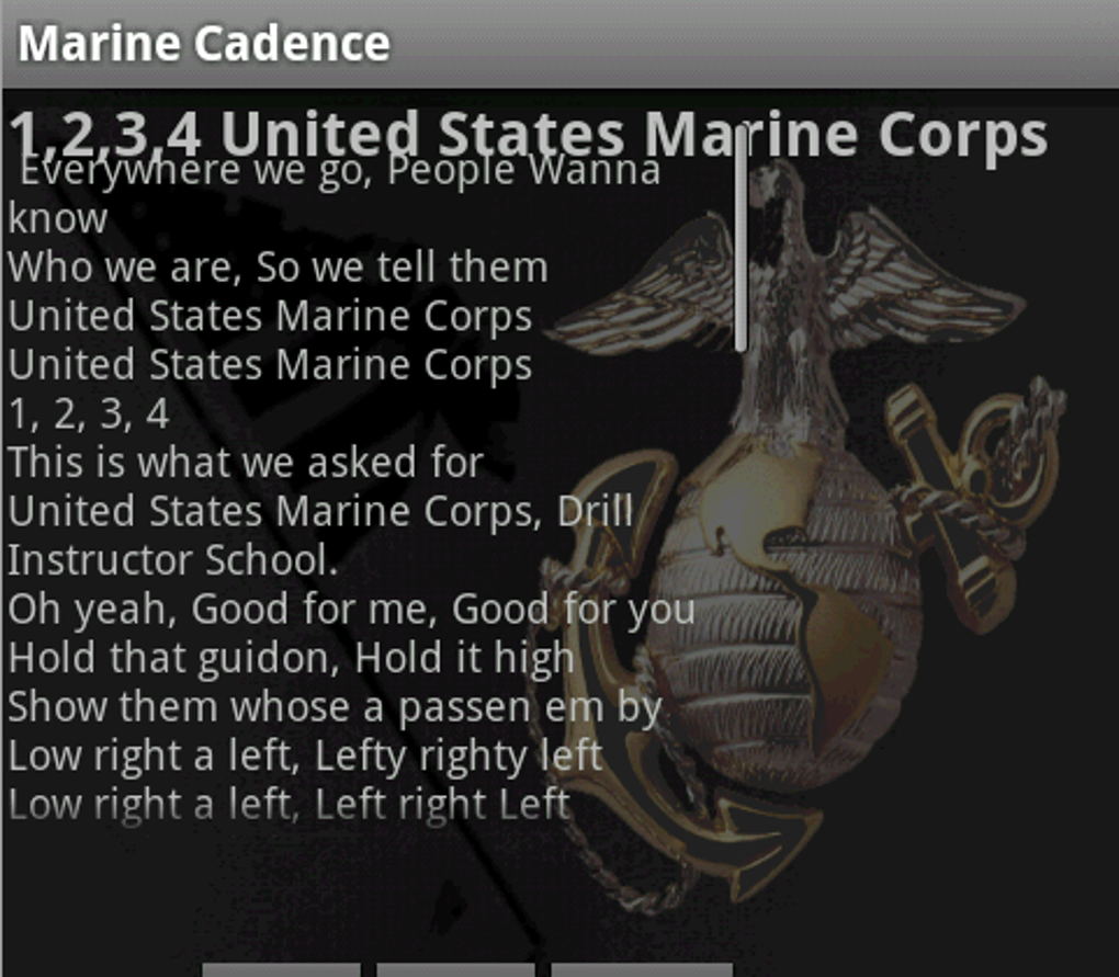 Marine Corps Cadence for Android ダウンロード