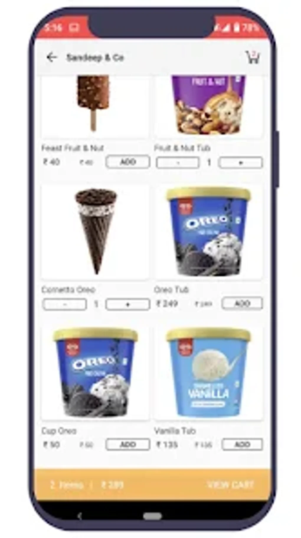 Kwality Walls-Ice-cream для Android — Скачать