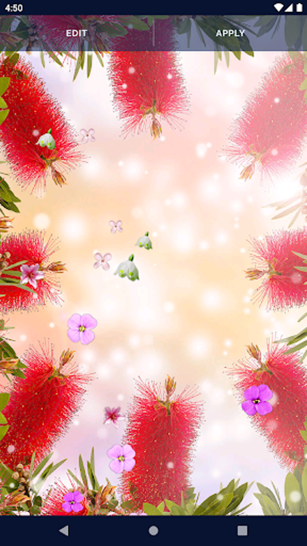 Spring Flower Live Wallpaper APK для Android — Скачать