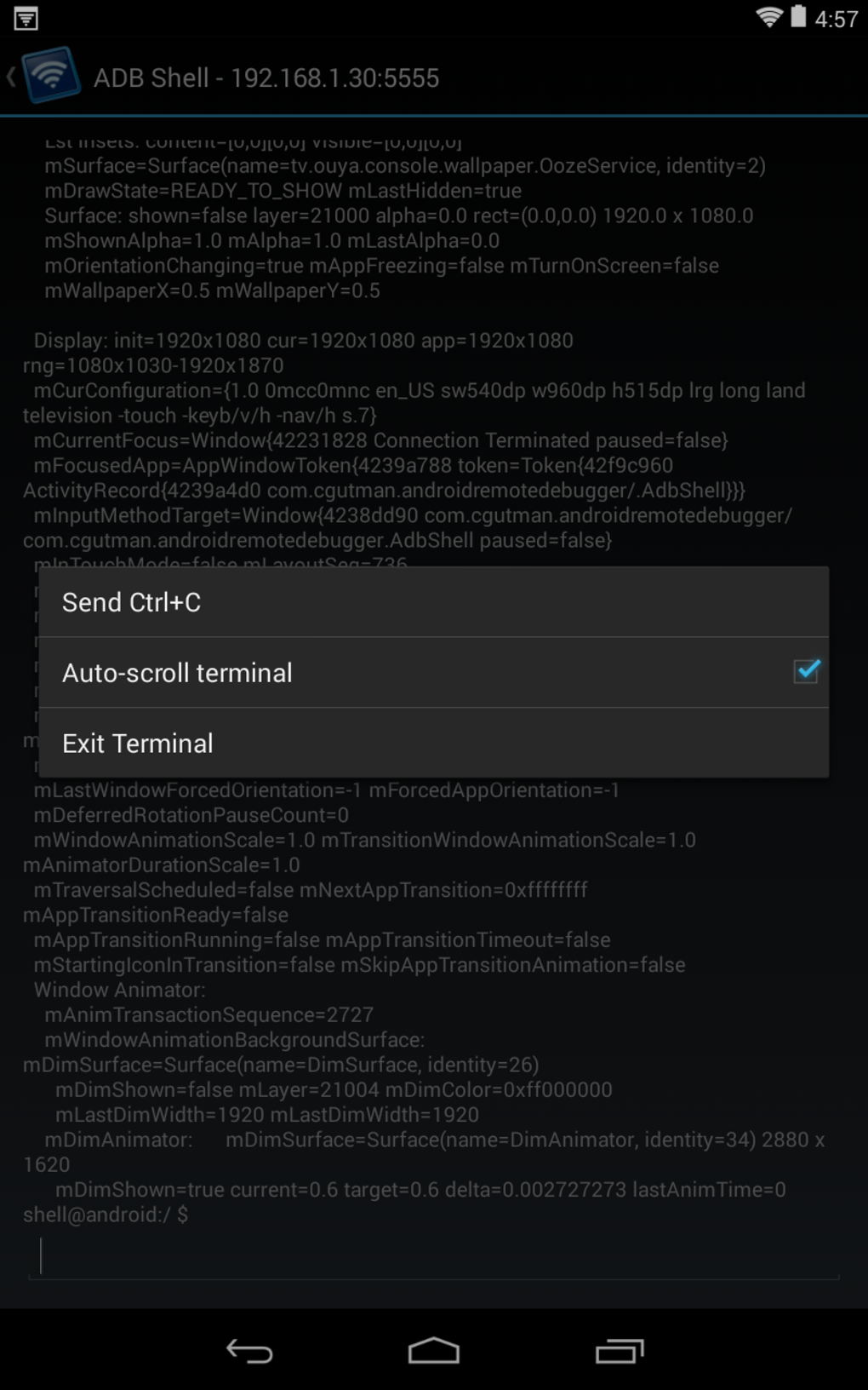 Remote ADB Shell APK для Android — Скачать