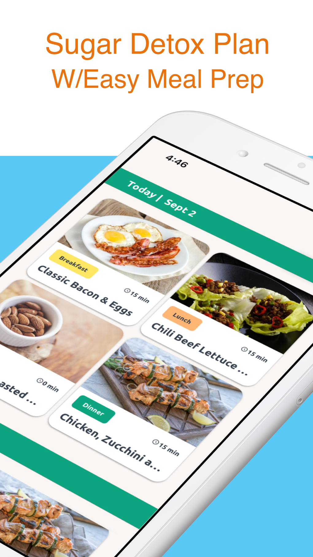 Sugar Detox Diet Meal Plan IPhone 