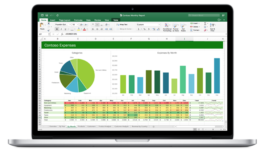 office excel 2016