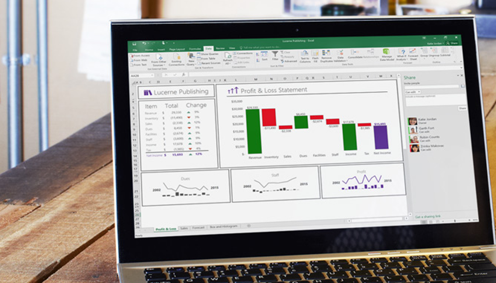 Microsoft Excel 2016 - Tải Về