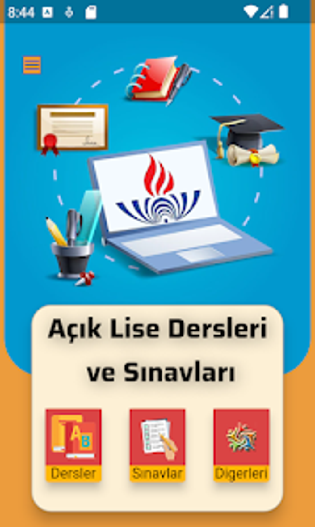 Android I in T m Liseler Dersler S navlar ndir