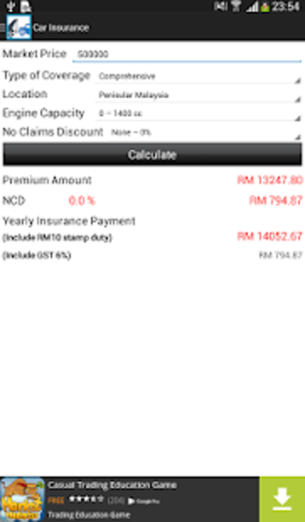 Car Loan Calculator Malaysia APK for Android - Download