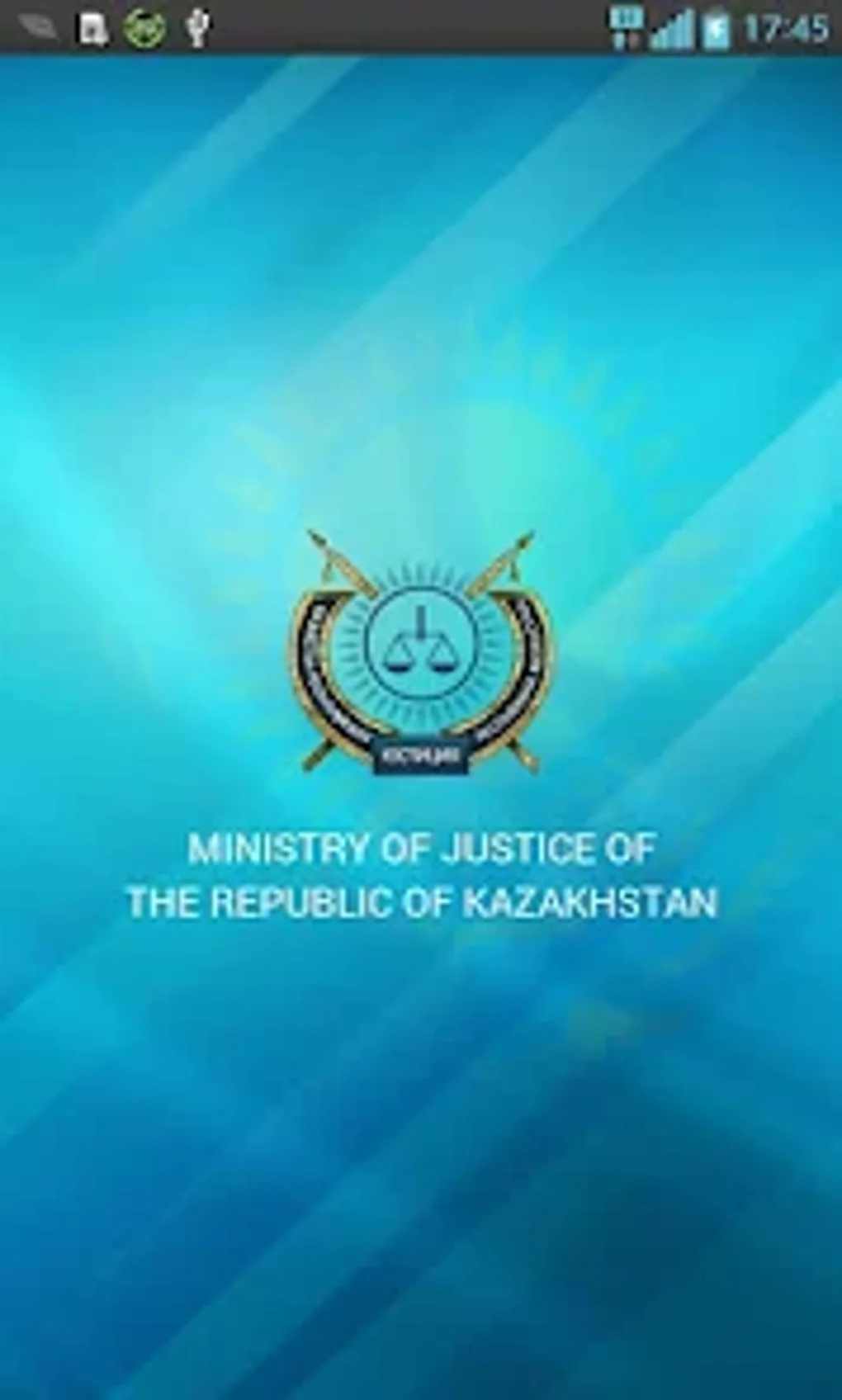 Ministry of Justice of the RK for Android - Download