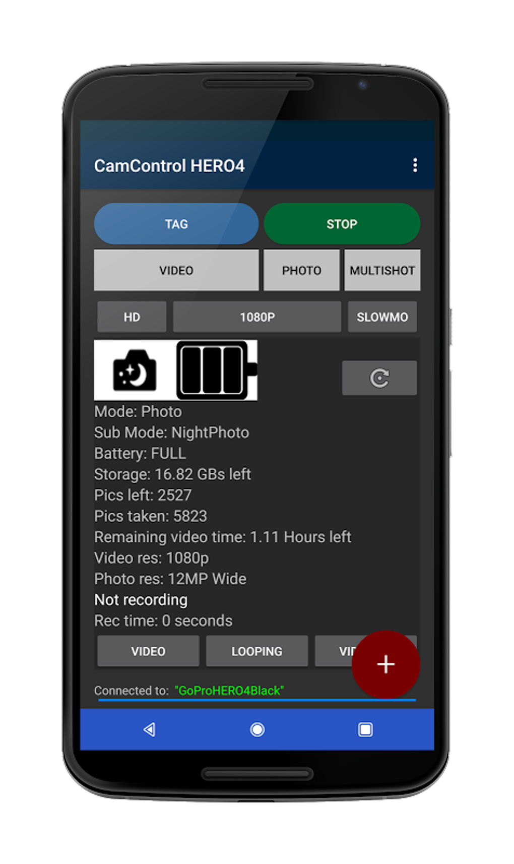 CamControl For GoPro APK Para Android Descargar