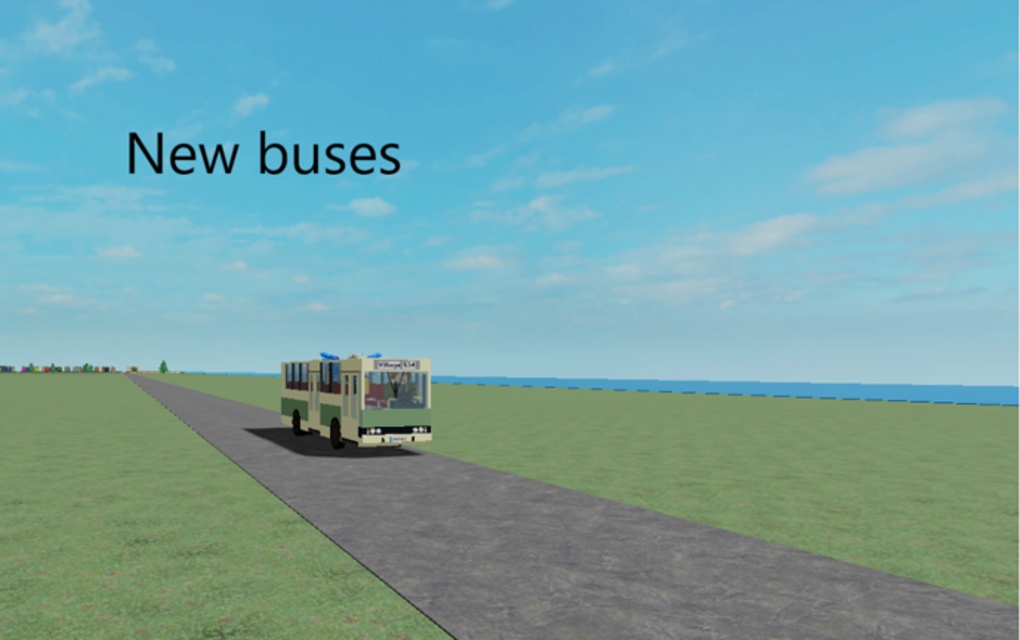 Bus and tram Simulator New update for ROBLOX - Game Download