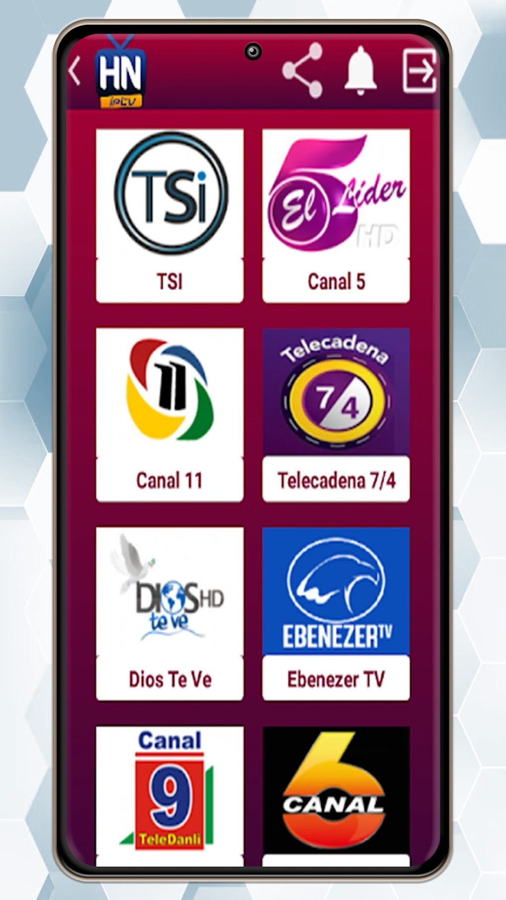 HN IPTV V5 M3u Player Ayudante For Android Download