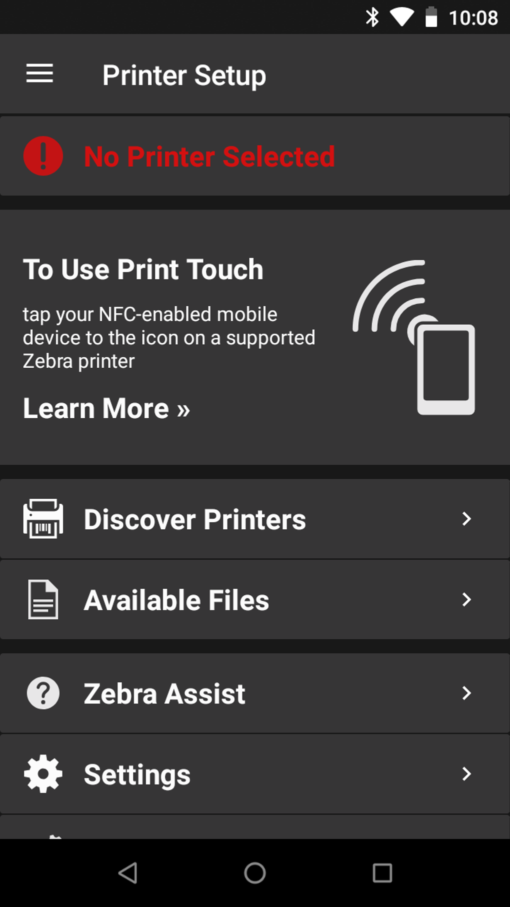 Zebra Printer Setup Utility APK For Android Download