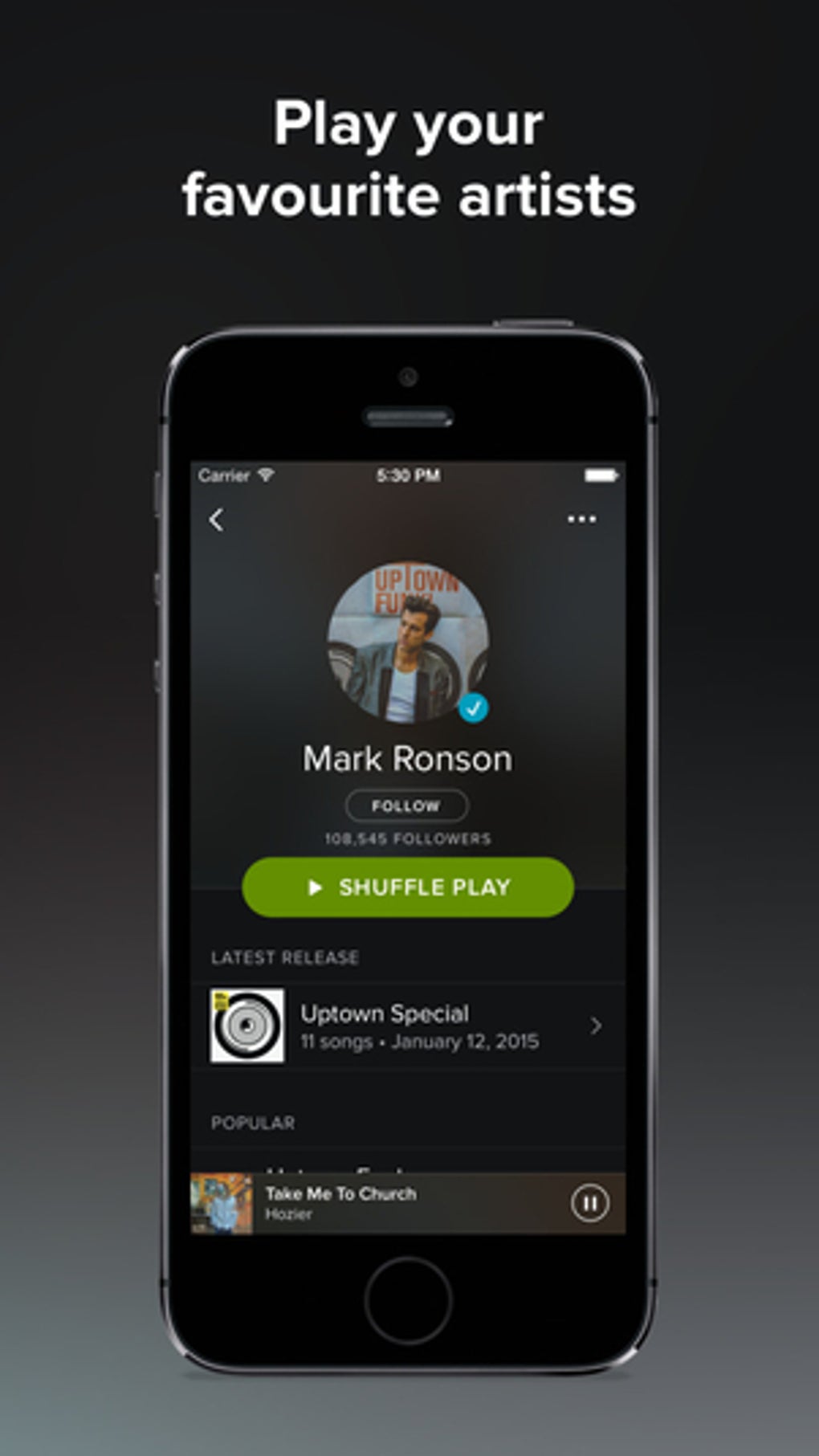 Spotify 1.2.13.661 download the new for ios