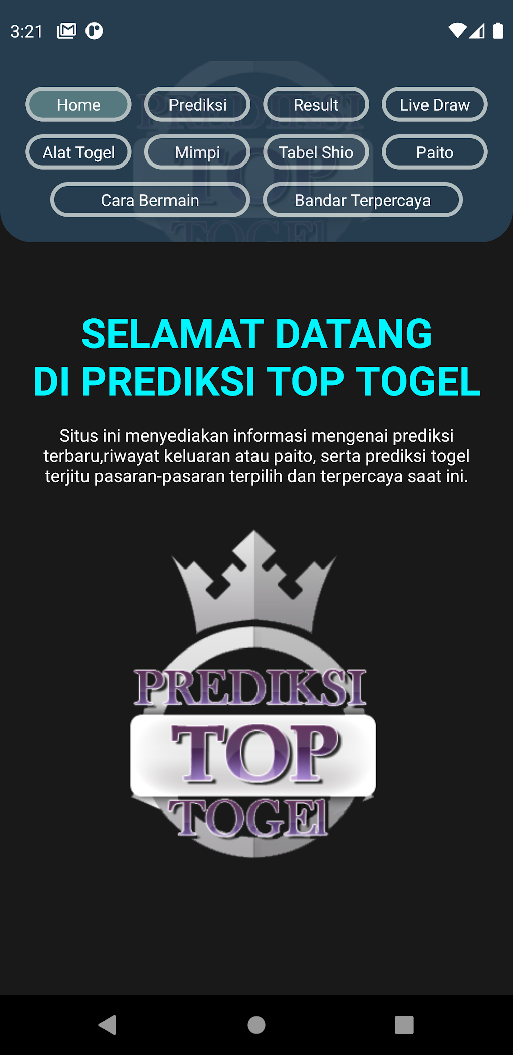 Prediksi Toto Togel APK для Android — Скачать