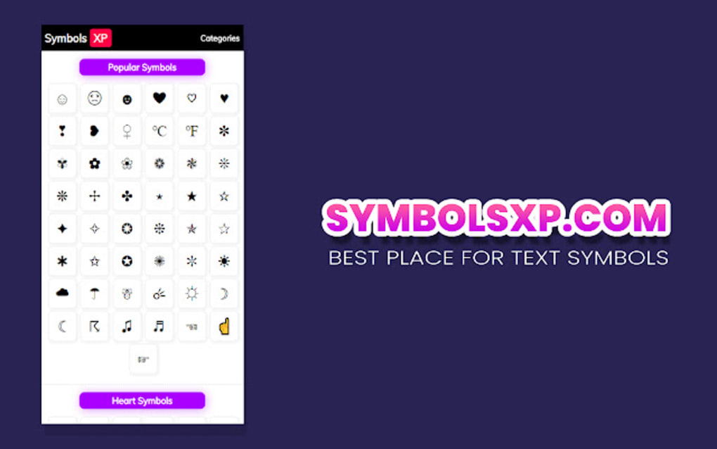 Text Symbols Copy and Paste for Google Chrome - Extension Download