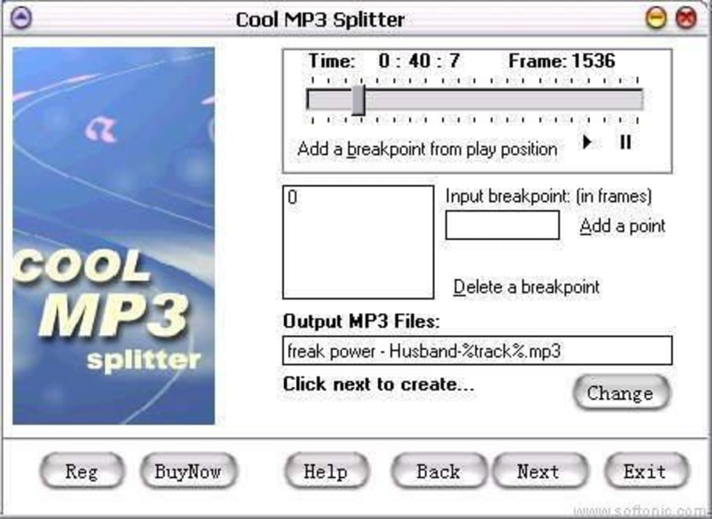 Pool Conform Eentonig Cool MP3 Splitter - Download