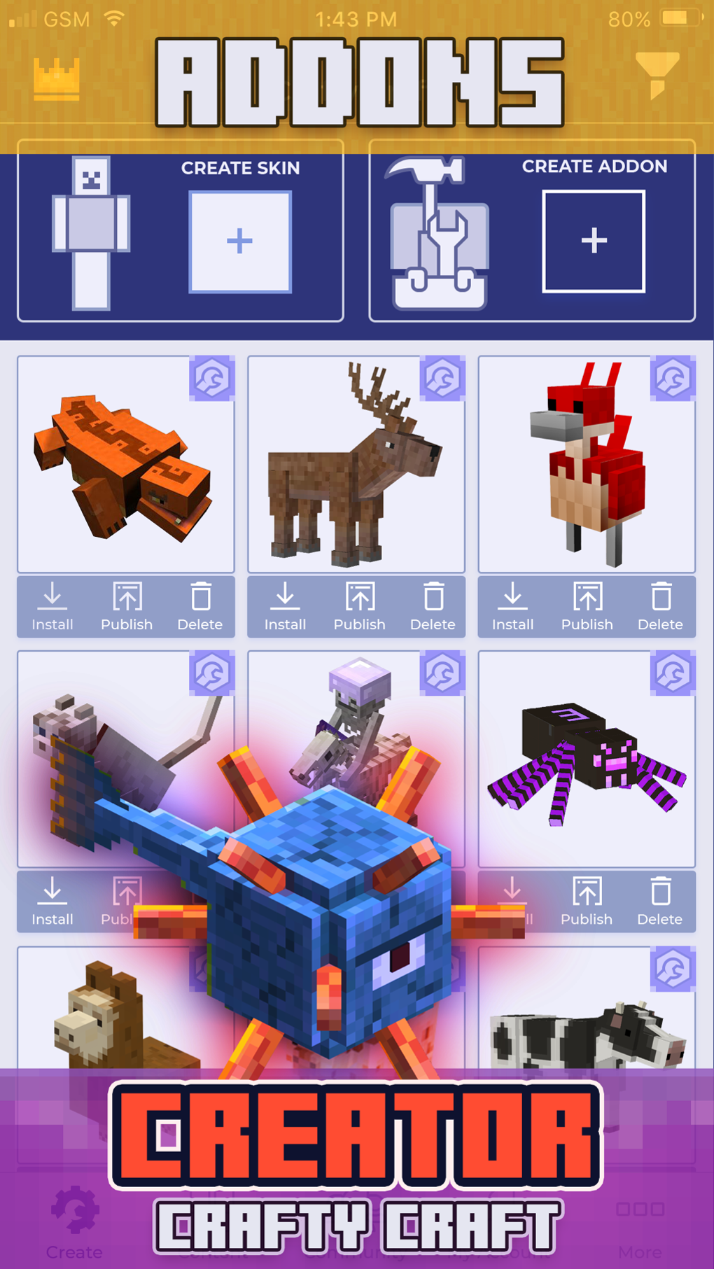 Crafty Craft for Minecraft для iPhone — Скачать