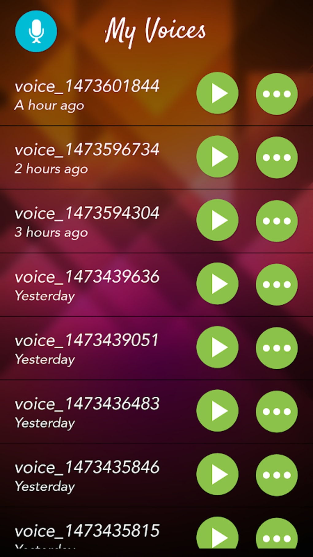 Voice Reverser Screenshot 